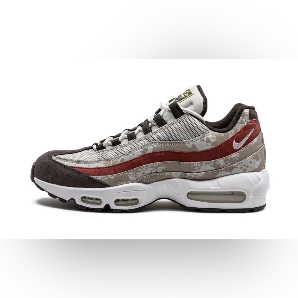 Nike Air Max 95 Dune Men’s Sneakers Size 12 Red Beige Black